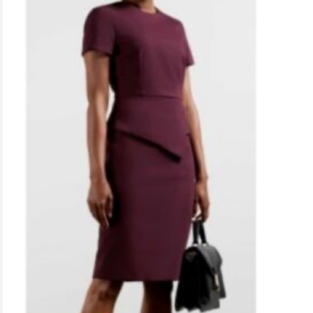 Tailored Peplum Asymmetric dress
Deep purple
Ted Baker
Amazing quality